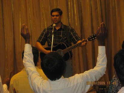 Jesus Redeems Meeting-Bangalore- Sept 2009