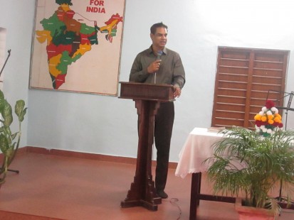 Bible School Talk - Tiruvella - Kerela  June '17