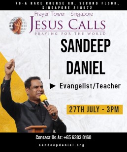 Jesus Calls Meeting - Singapore - July 19