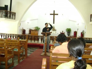 Indira Nagar Methodist Church - Youth Meeting - 2008