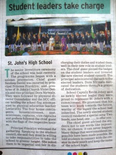 St.John's School-Investiture Ceremony-Bangalore-June 2012 