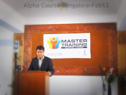 Alpha Course-Bangalore-Feb 2013