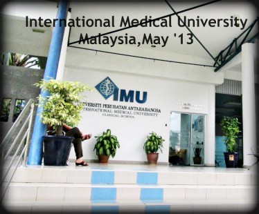 International Medical University-Malaysia-May 2013
