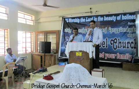 Bridge Gospel Church-Chennai-Mar 2016