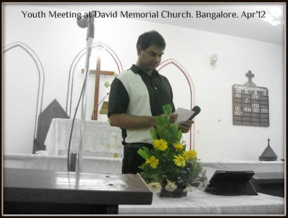 David Memorial Church-Youth Meeting-Bangalore-Apr 2012