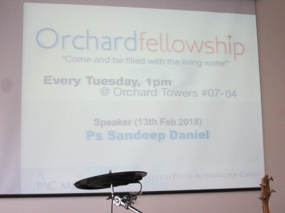 Orchard Fellowship/Mizah Fellowship - Singapore - Feb 18