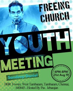 Freeing Church-Youth Meeting - Chennai - Aug 19