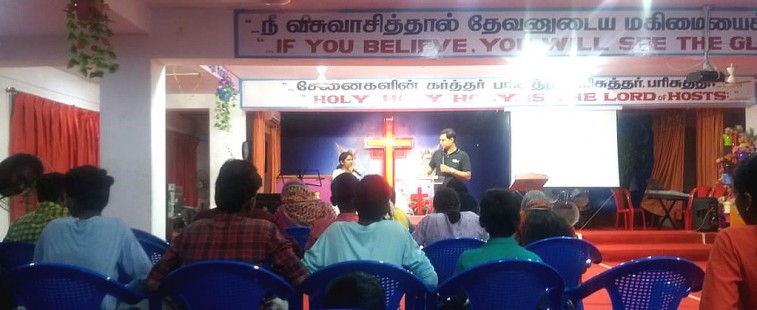 Sandeep Daniel @ Freeing Church Chennai