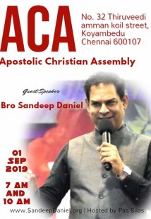 Sandeep Daniel | ACA Koyembedu Chennai