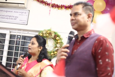 Jesus Calls Rajaji Nagar Christmas celebration - Sandeep Daniel
