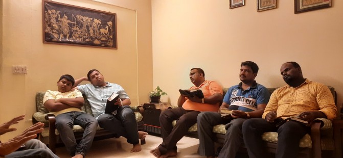 JC Team Meeting at Bro Bijis Place - Chennai
