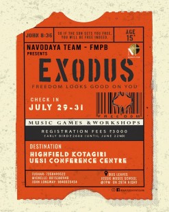 Jun 22 - Navodaya Camp Exodus - Kothagiri