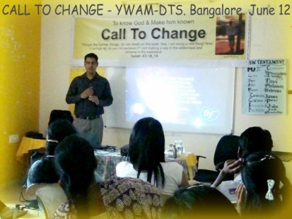 YWAM-Call to Change-Bangalore-June 2012