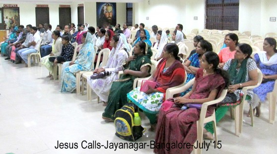 Jesus Calls-Jayanagar-Bangalore-July 2015