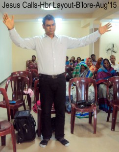 Jesus Calls-HBR Layout-Bangalore-Aug 2015