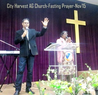 City Harvest AG Church-Fasting Prayer-Bangalore-Nov 2015
