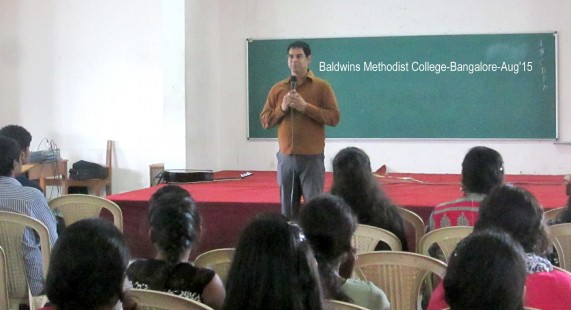 Baldwin Methodist College-Bangalore-Aug 2015