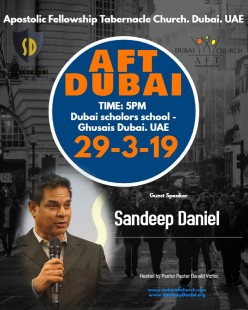 Apostolic Fellowship Tabernacle  - Dubai UAE - Mar 19